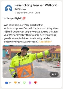 Projectupdate over verkeersregelaar Everaldo 