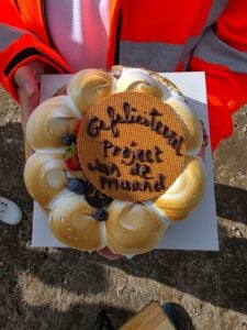 Taart voor het project van de maand