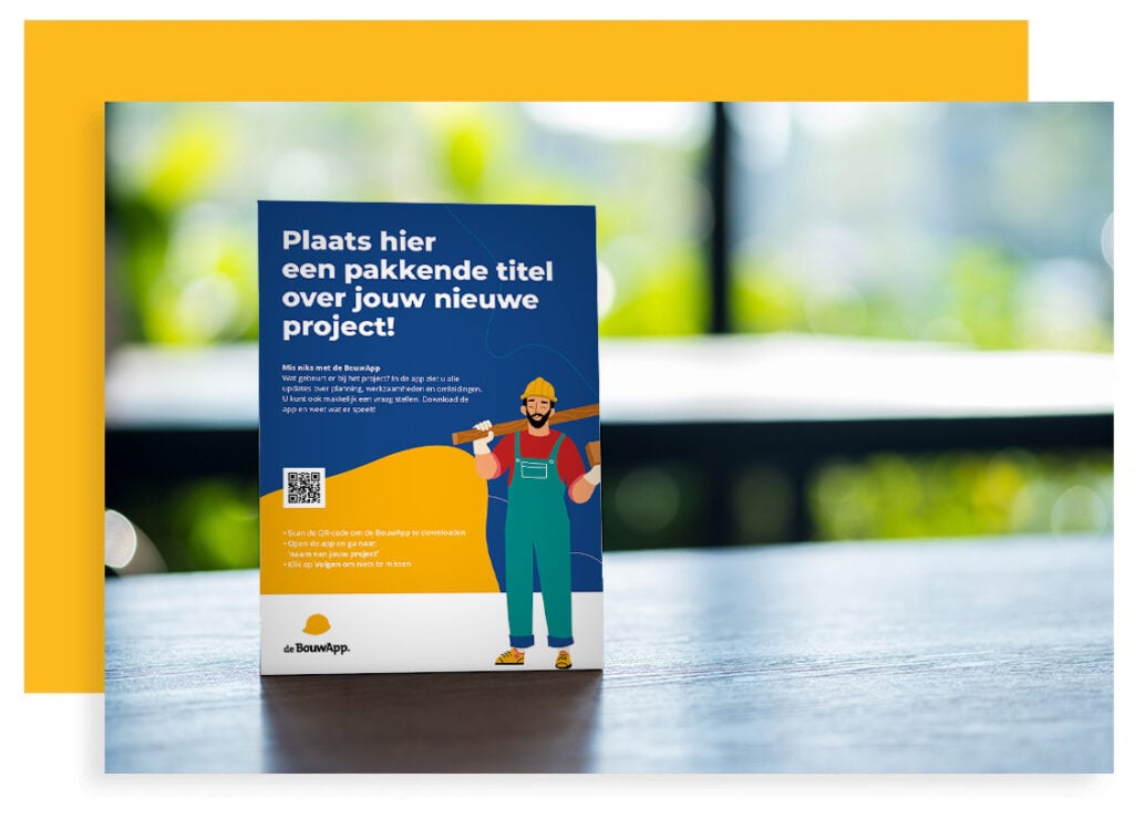 Flyer BouwApp